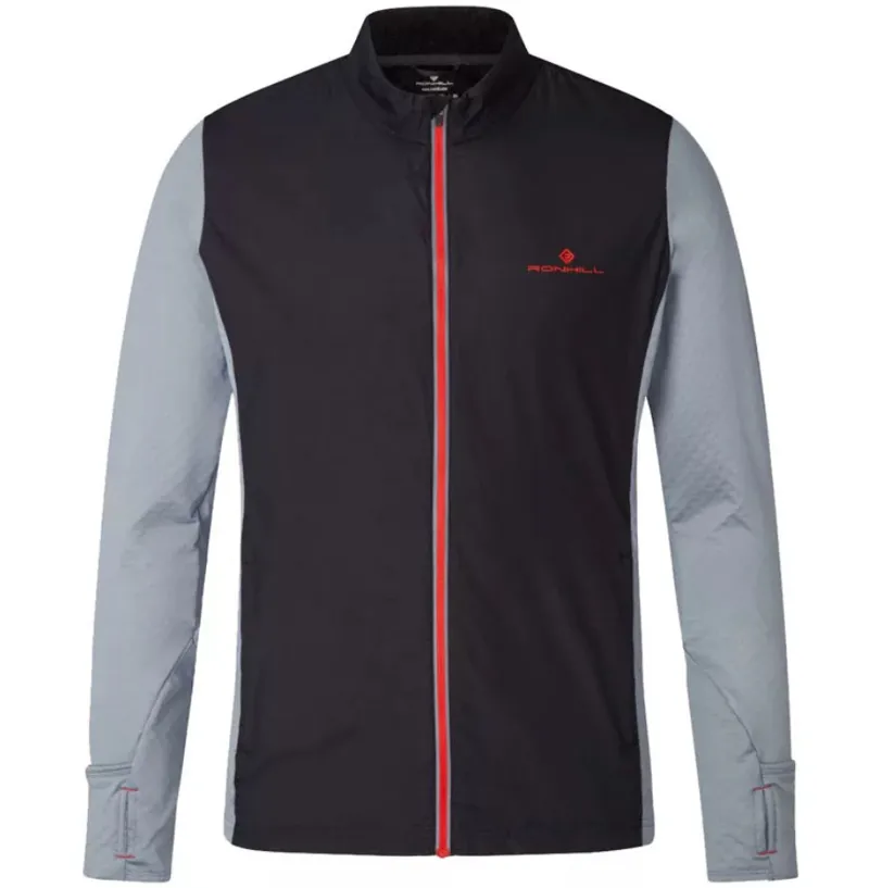 Ronhill Men's Tech Hyperchill Jacket Black/Pewter XL